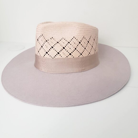 Freya Cedar Straw Felt Hat Small/Medium - Picture 1 of 5